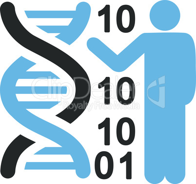 Bicolor Blue-Gray--dna code report.eps