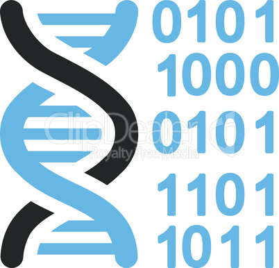 Bicolor Blue-Gray--genome code.eps