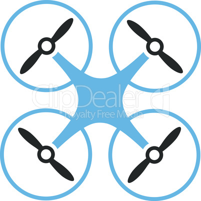 Bicolor Blue-Gray--nanocopter.eps