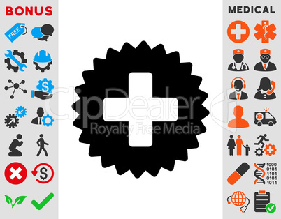 Health Care Stamp Icon