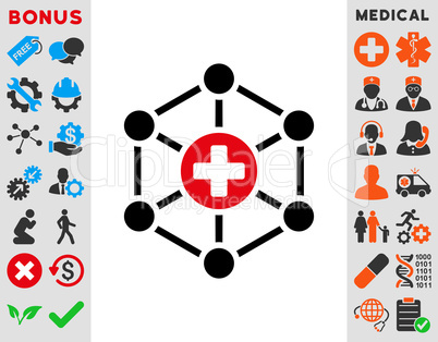 Medical Network Icon