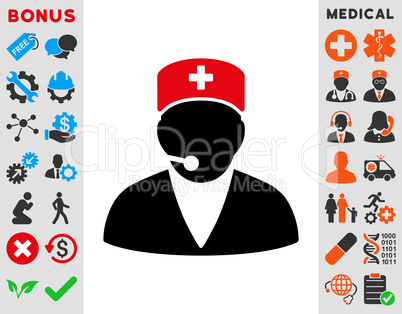 Medical Operator Icon