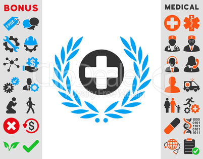 Health Care Embleme Icon