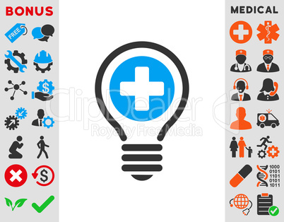 Medical Bulb Icon