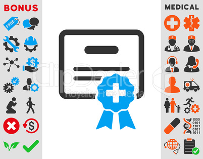 Medical Certification Icon