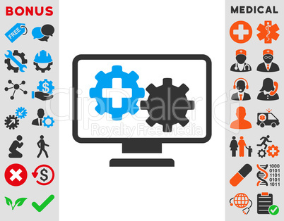 Medical Process Monitoring Icon