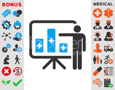 Medical Public Report Icon