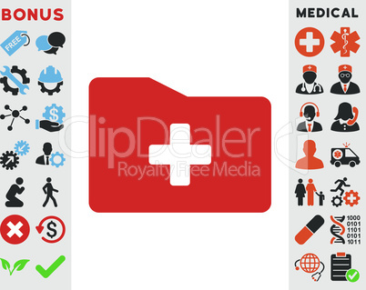 Bicolor Blood-Black--medical folder.eps