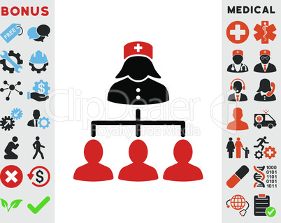 Bicolor Blood-Black--nurse patients connections.eps