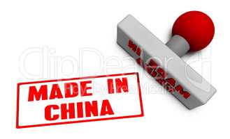Made in China Stamp