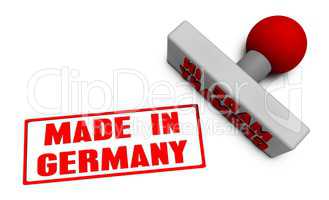 Made in Germany Stamp