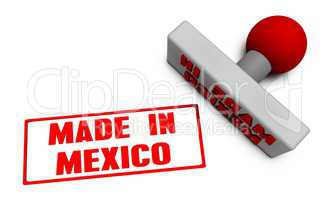 Made in Mexico Stamp