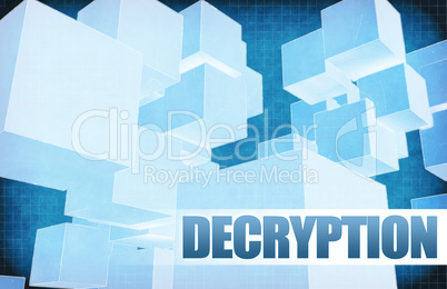 Decryption on Futuristic Abstract