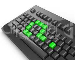 green keyboard question