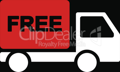 bg-Black Bicolor Red-White--free delivery.eps