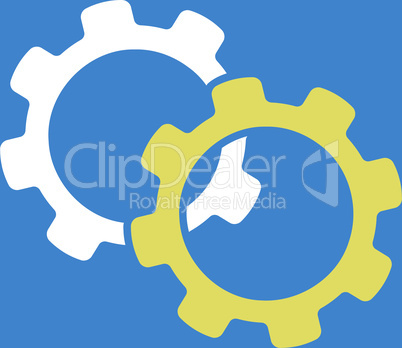 bg-Blue Bicolor Yellow-White--gears.eps