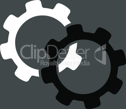 bg-Gray Bicolor Black-White--gears.eps