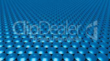 3D abstract blue pattern circle wide