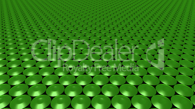 3D abstract Emerald green pattern circle wide