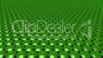 3D abstract Emerald green pattern circle wide