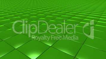 3D abstract Emerald green pattern square