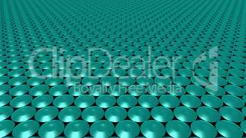 3D abstract green pattern circle wide