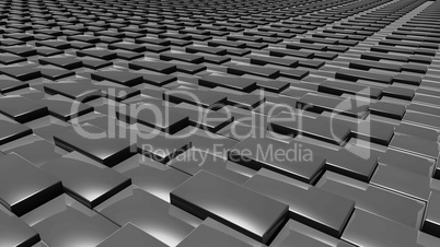 3D abstract grey pattern layer