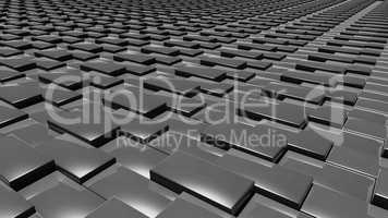 3D abstract grey pattern layer