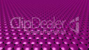 3D abstract magenta pattern circle wide