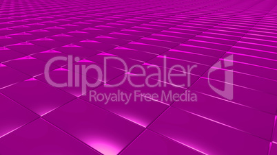 3D abstract magenta pattern rectangle