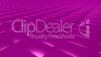 3D abstract magenta pattern rectangle