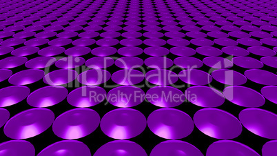 3D abstract purple pattern circle front