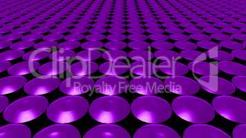 3D abstract purple pattern circle front