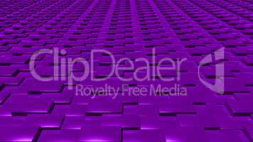 3D abstract purple pattern layer front