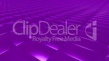 3D abstract purple pattern rectangle