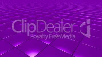 3D abstract purple pattern square