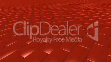 3D abstract red pattern brick