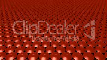 3D abstract red pattern circle wide