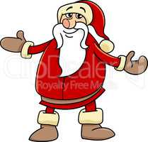 santa claus cartoon illustration