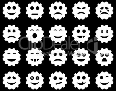 Gear emotion icons