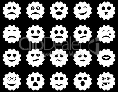 Gear emotion icons