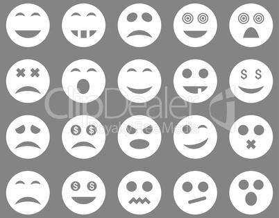 Smile and emotion icons