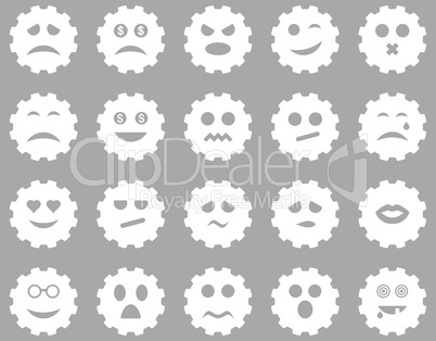 Gear emotion icons