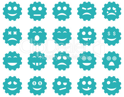 Gear emotion icons