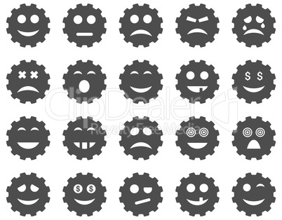 Gear emotion icons