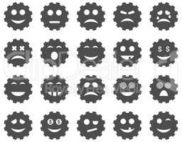 Gear emotion icons