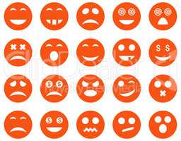 Smile and emotion icons