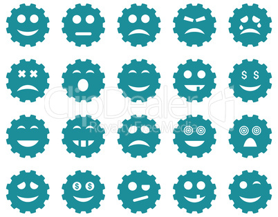 Gear emotion icons