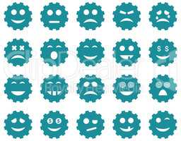 Gear emotion icons