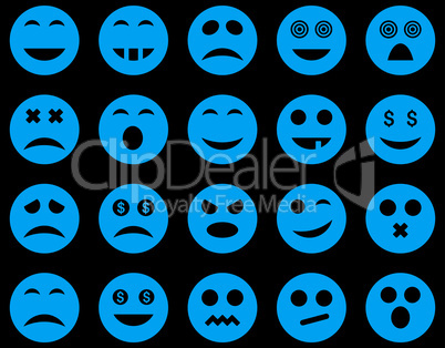 Smile and emotion icons